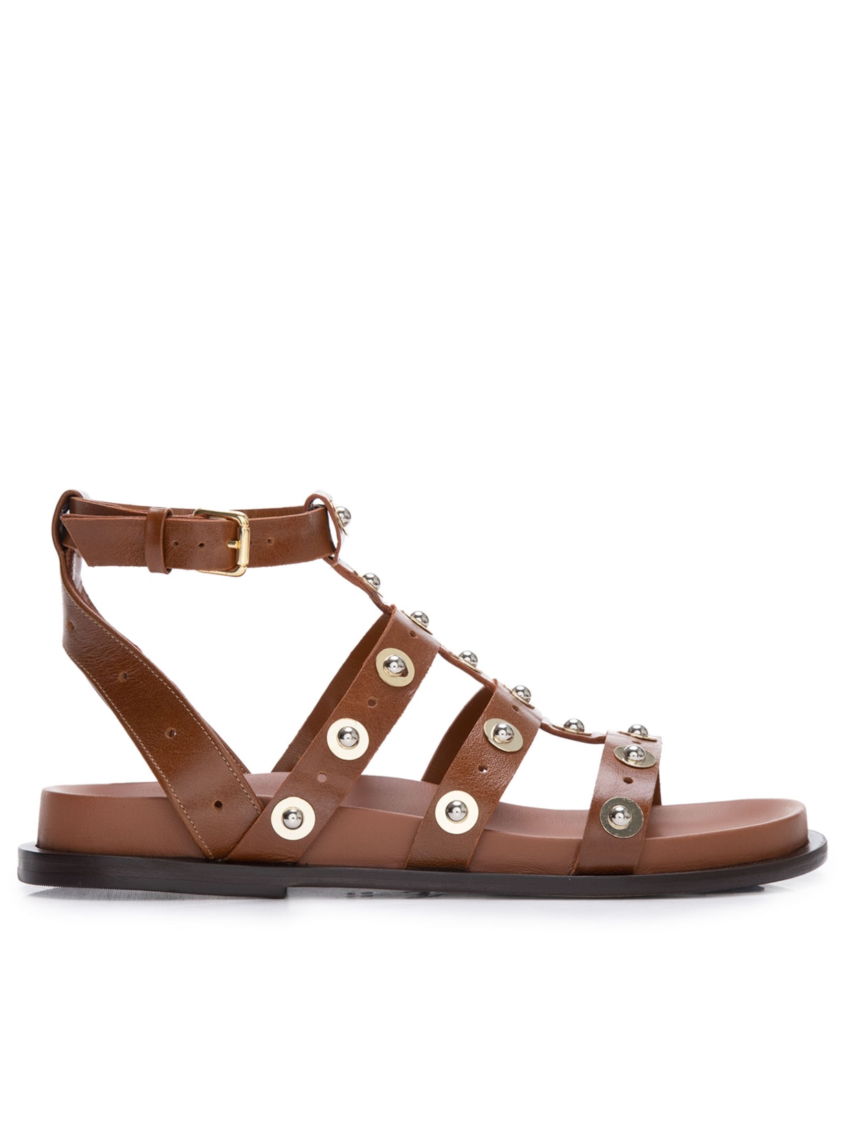 Sandália Feminina Flat Kira - Bege
