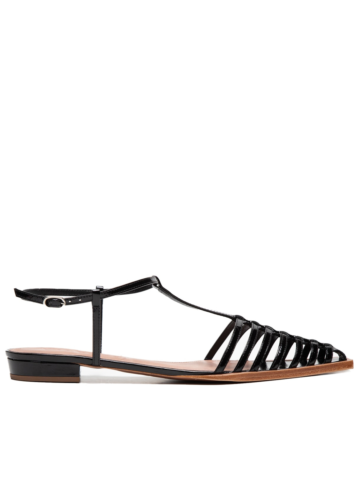 Sandália Feminina Flat Lia - Preto
