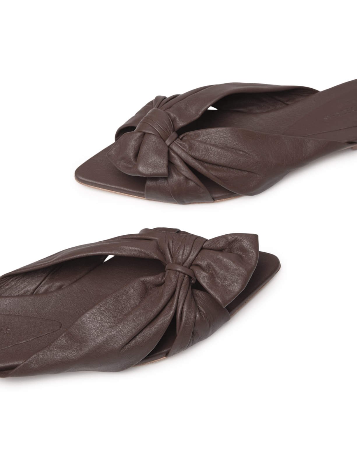 Sandália Feminina Flat Marrom Adriana Degreas