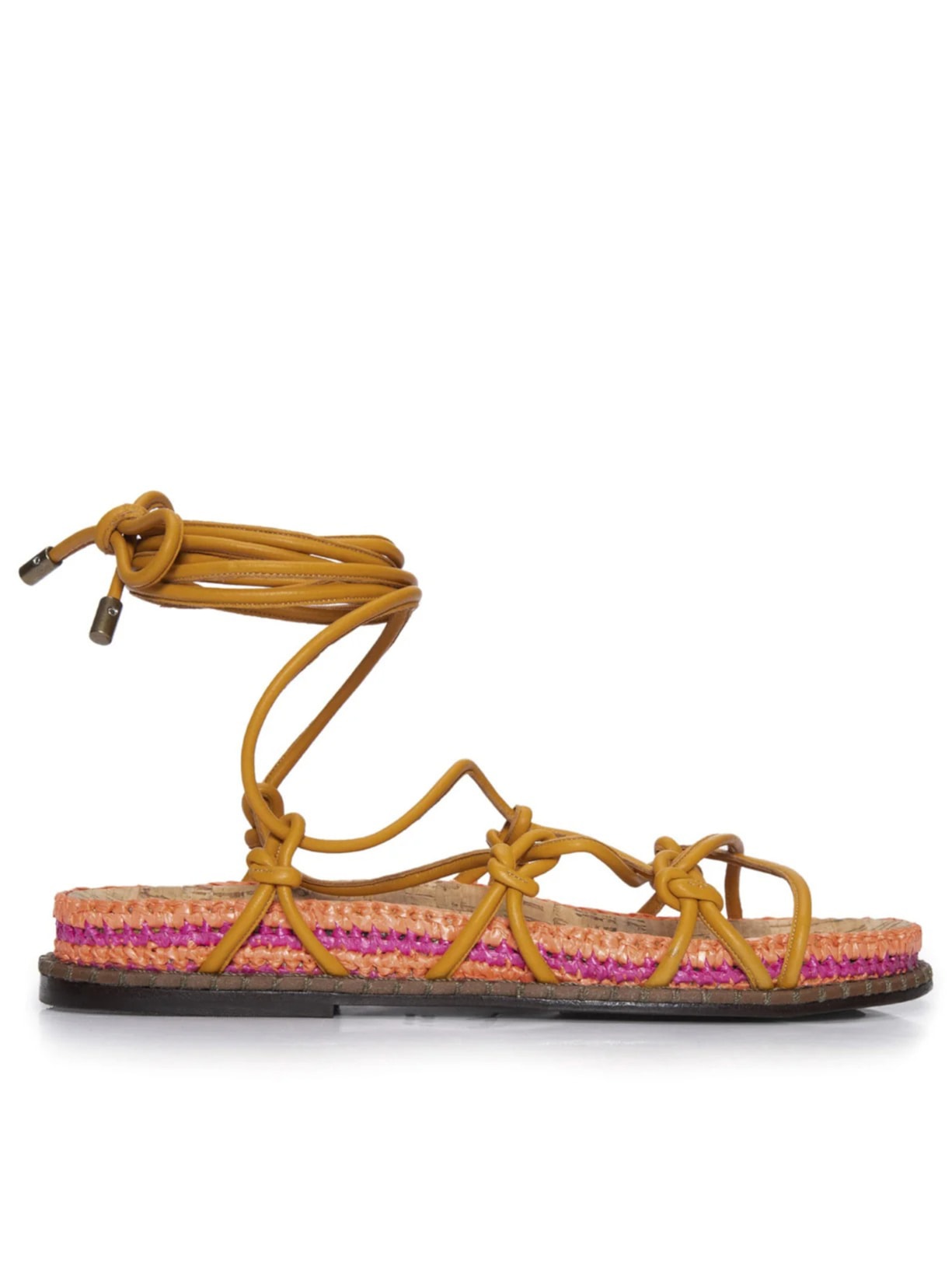 Sandália Feminina Flat Sunset - Marrom