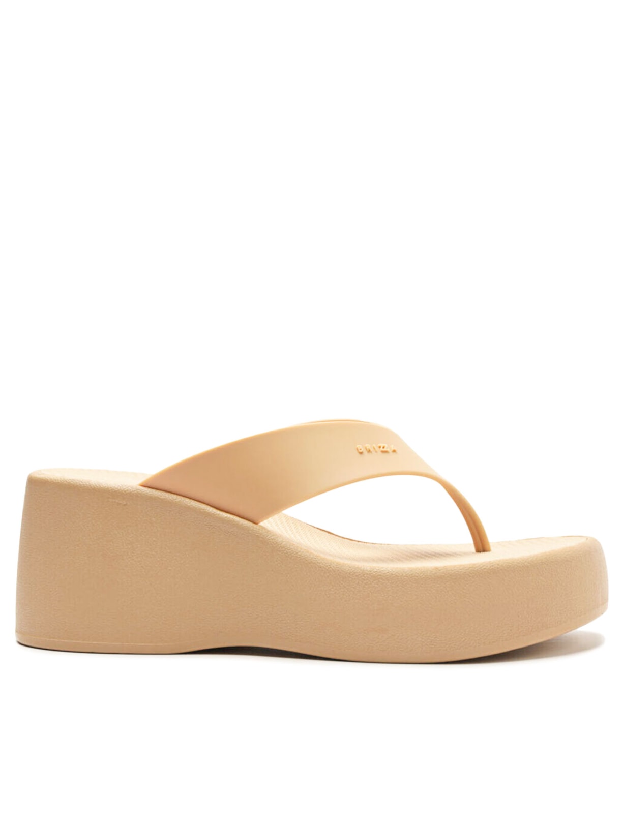 Sandália Feminina Flatform Barcelona - Bege
