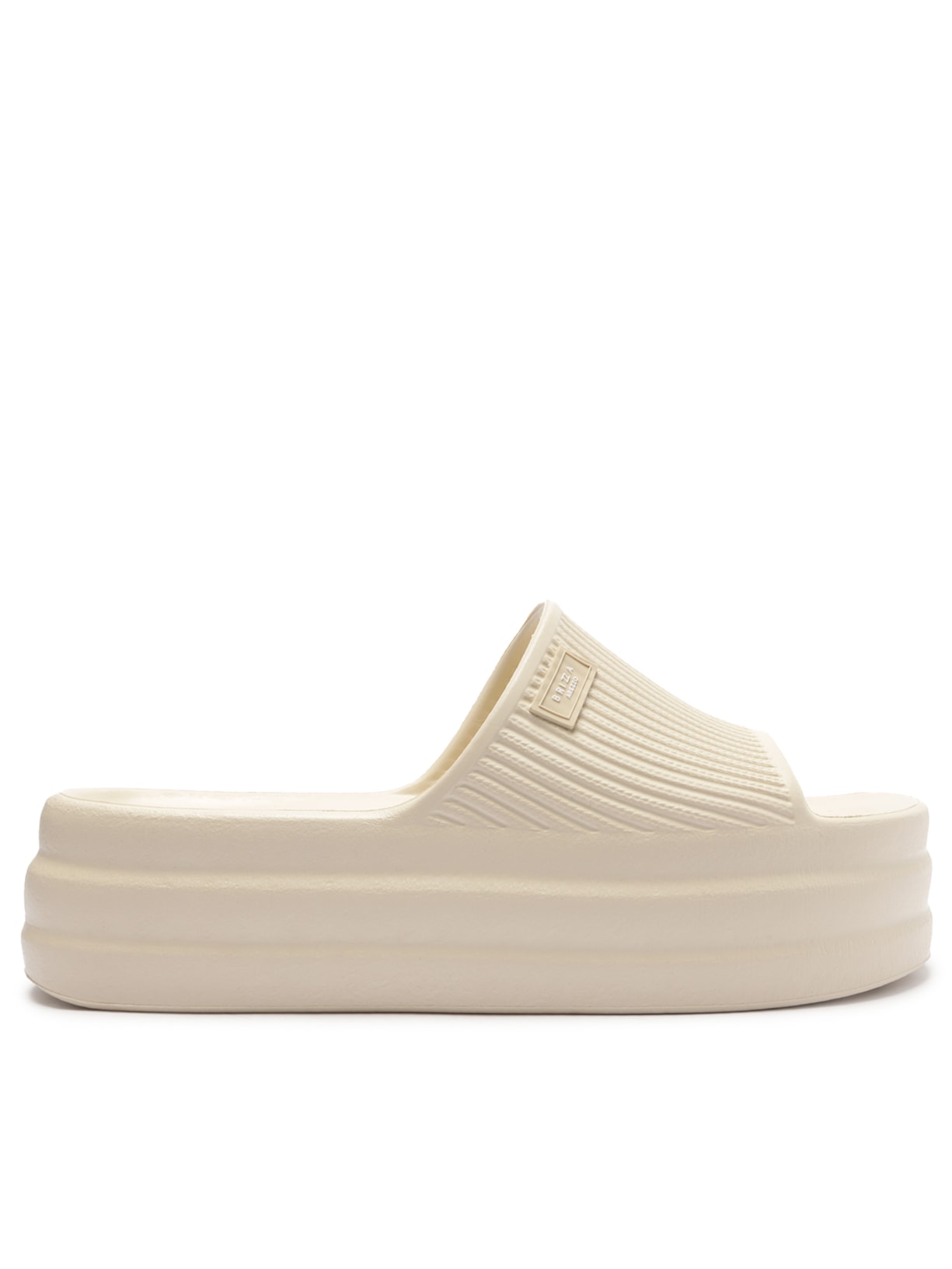 Sandália Feminina Flatform - Bege