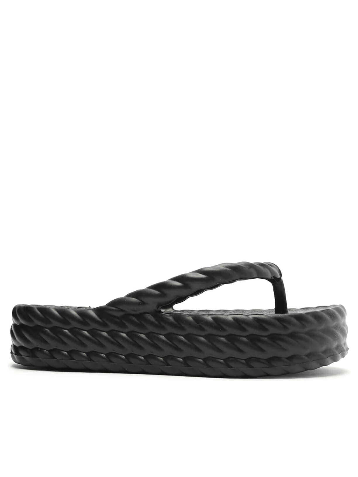 Sandália Feminina Flatform Marrocos Mid - Preto