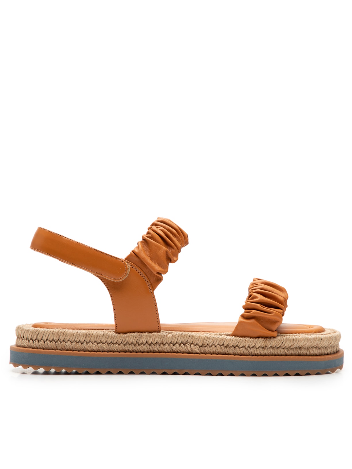 Sandália Feminina Flatform New Serena - Marrom