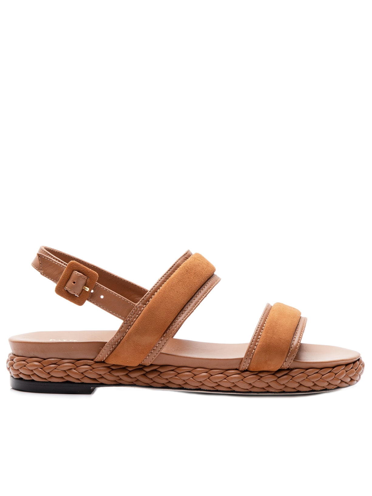Sandália Feminina Flatform Vicky - Marrom