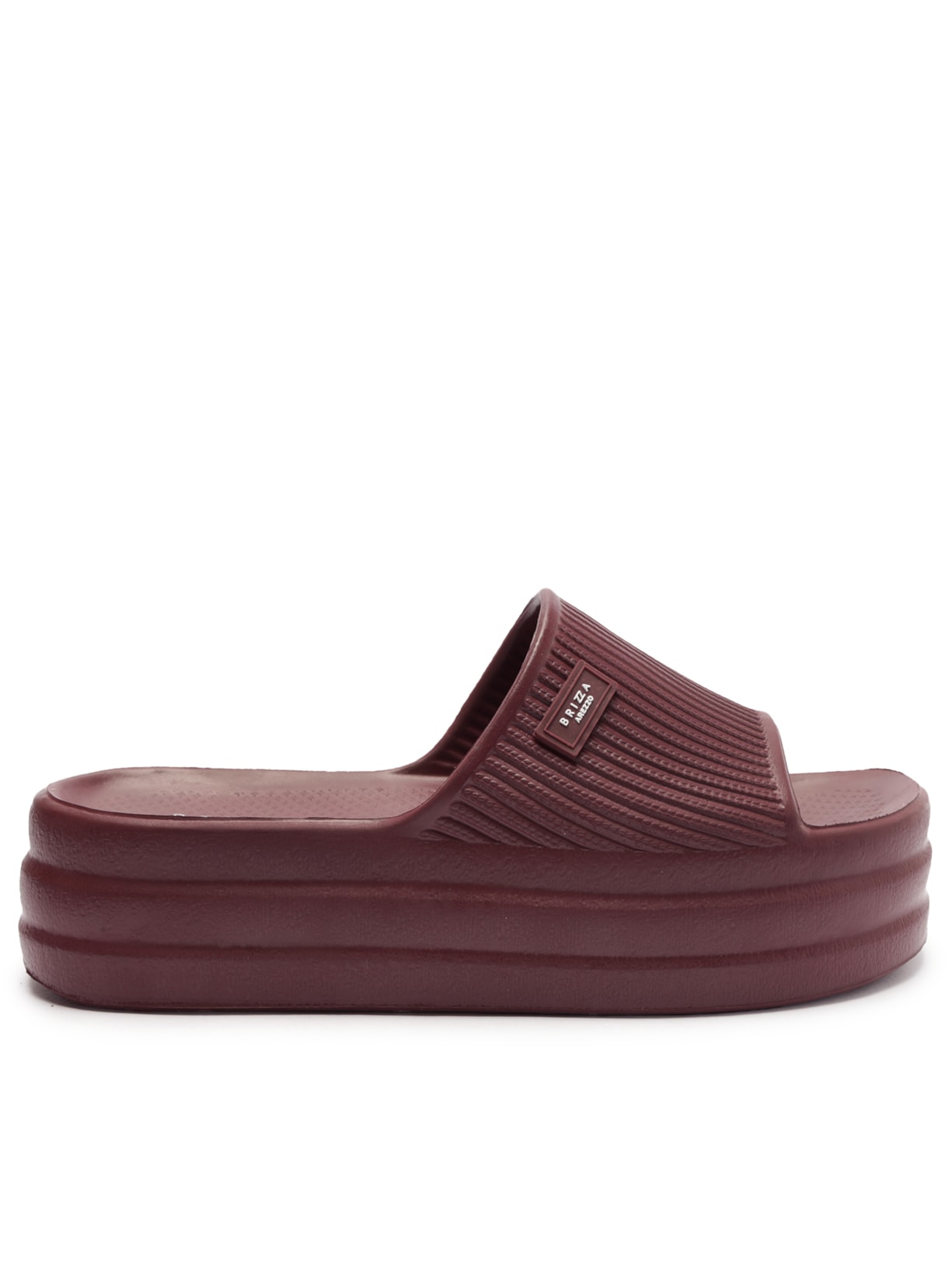 Sandália Feminina Flatform - Vinho