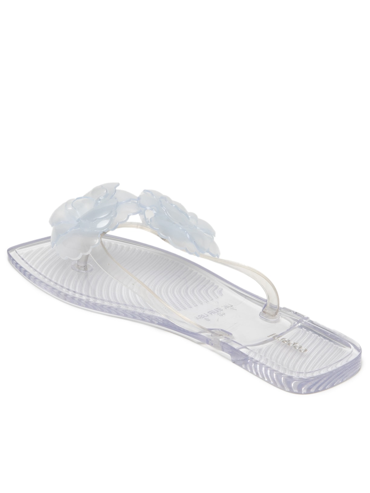 Sandália Feminina Flower Flat Off White Coperni