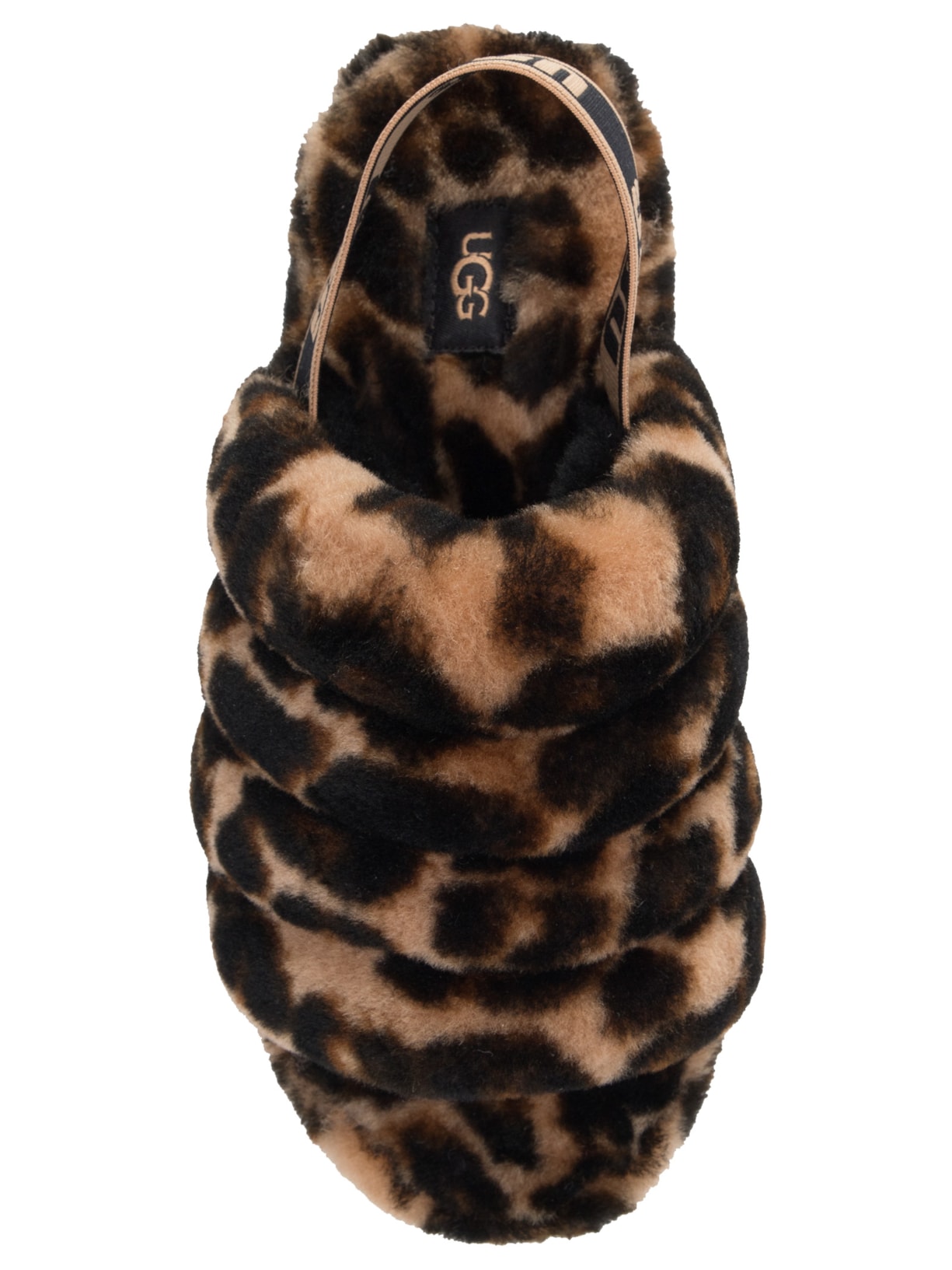 Sandália Feminina Fluff Yeah Animal Print Ugg