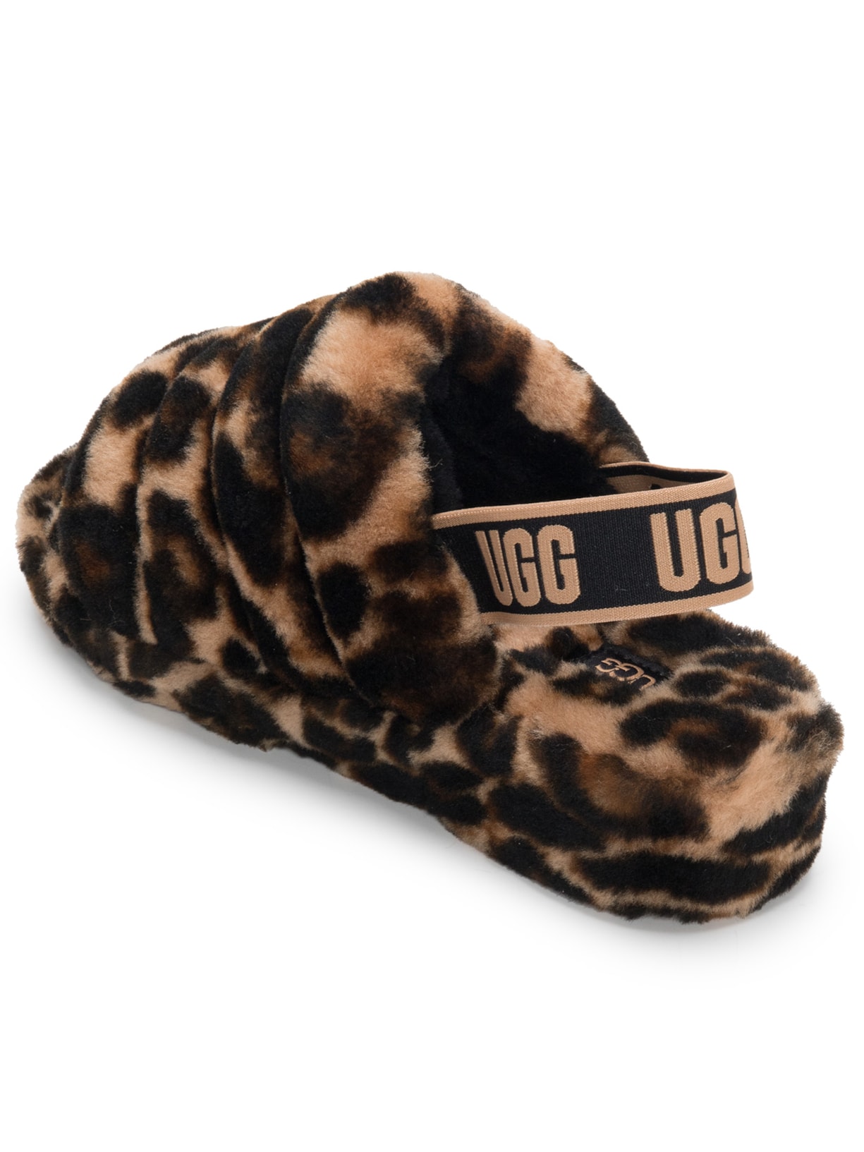Sandália Feminina Fluff Yeah Animal Print Ugg