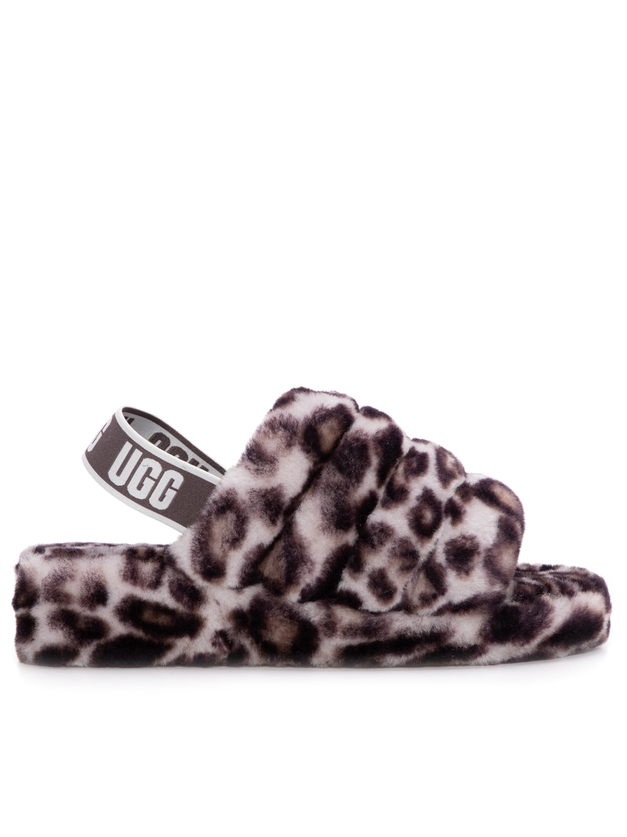 Sandália Feminina Fluff Yeah Slide Panthe - Animal Print