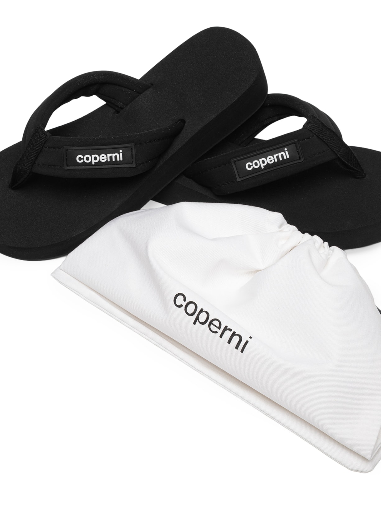 Sandália Feminina Foam Flip Flops – Preto Coperni