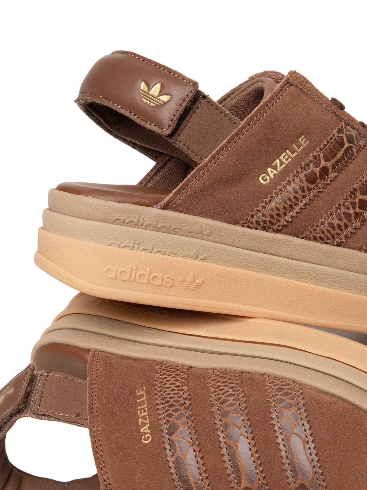 Sandália Feminina Gazelle Bold Marrom Adidas Originals