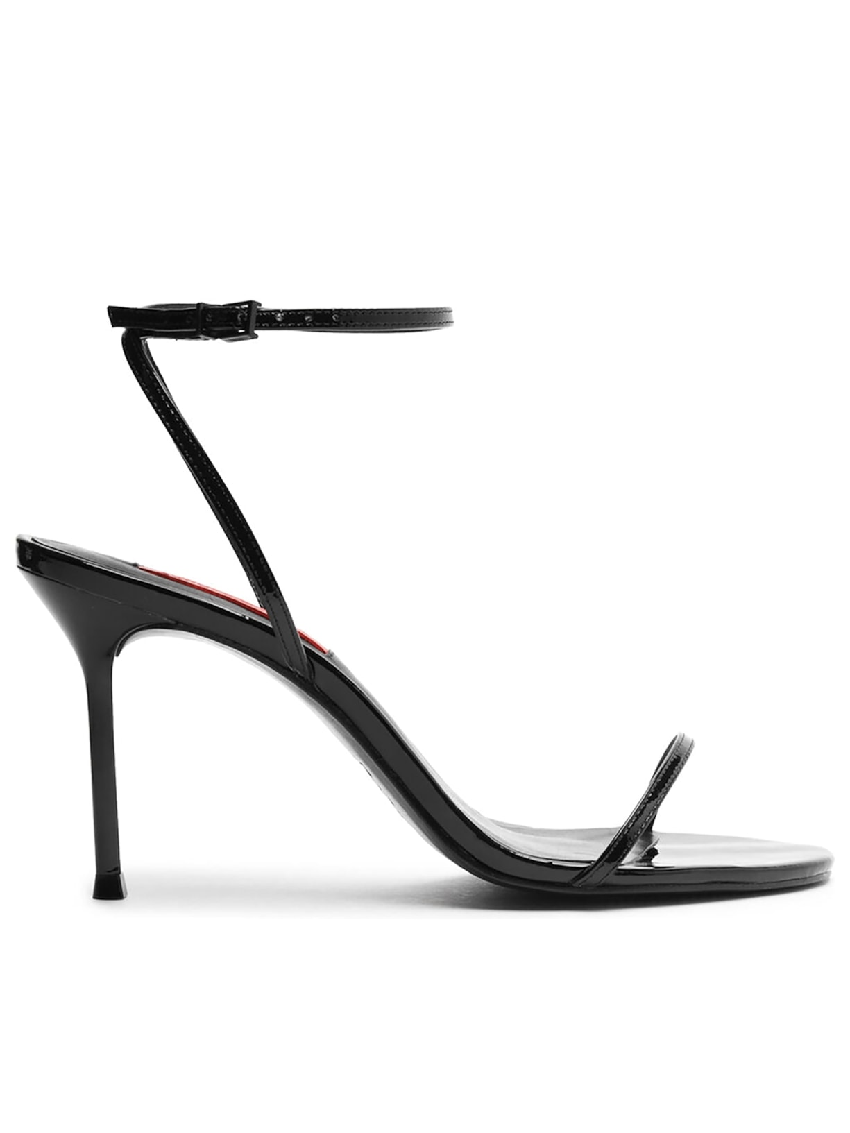 Sandália Feminina Gia Couro - Preto