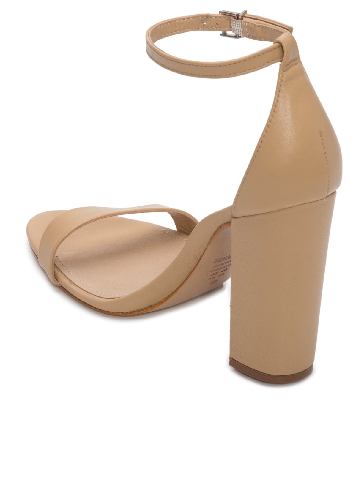 Sandália Feminina Gisele Couro Bege Schutz