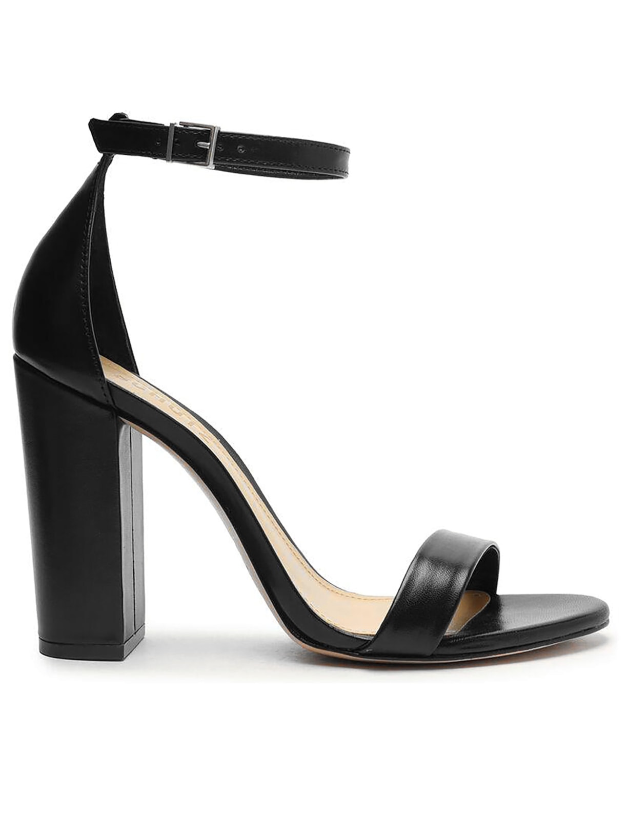 Sandália Feminina Gisele Couro - Preto