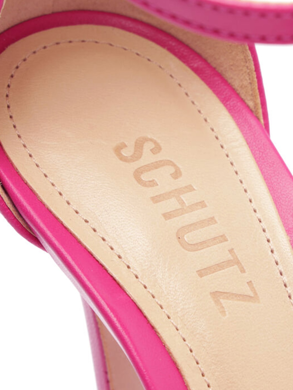 Sandália Feminina Gisele Deluxe Nappa Rosa Schutz