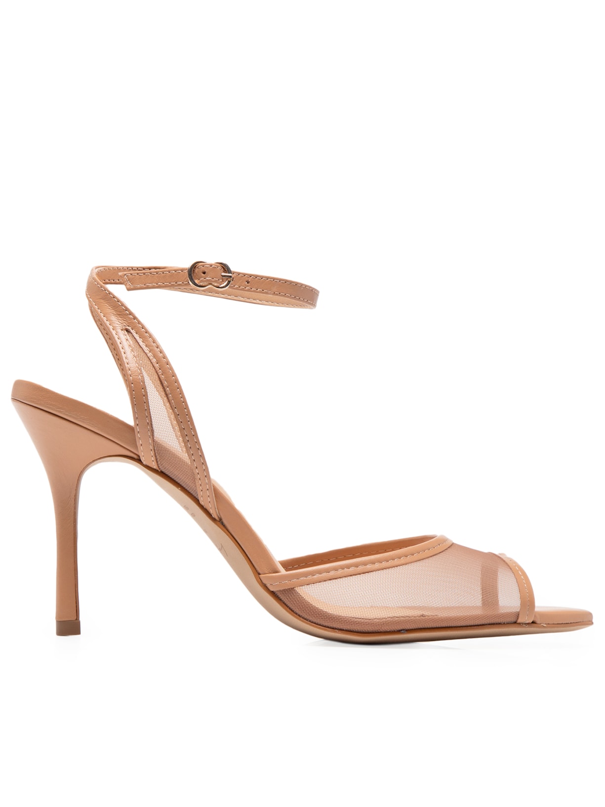 Sandália Feminina Grase Tela Gabi - Bege