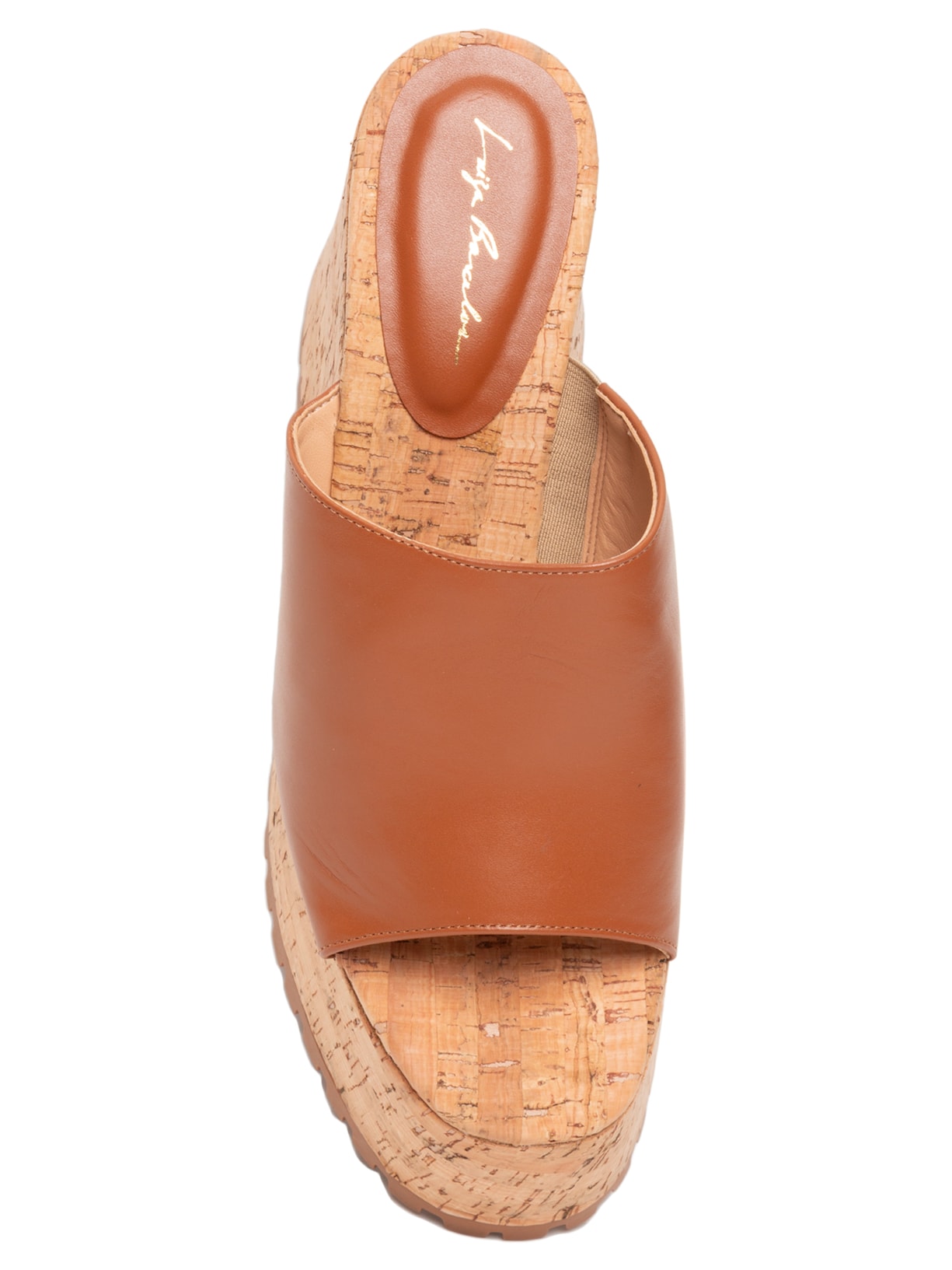 Sandália Feminina Grease Bege Luiza Barcelos