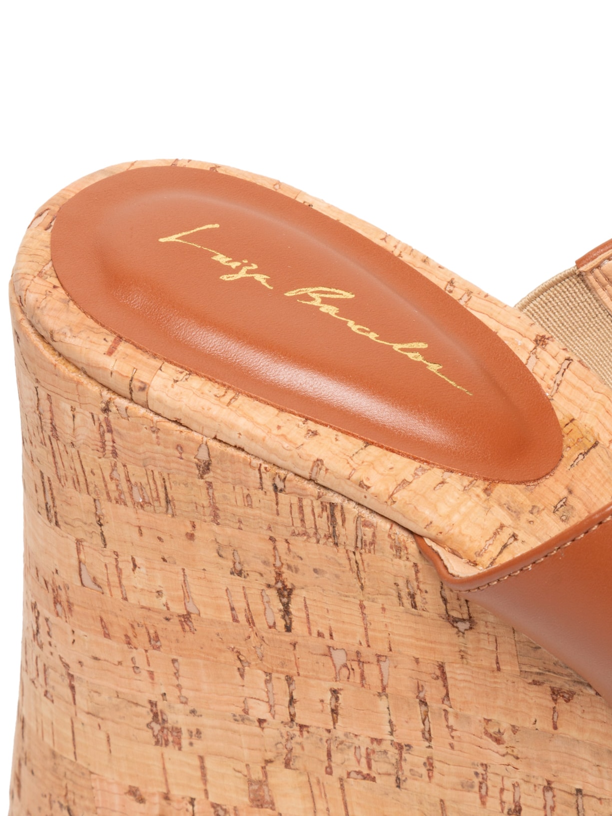 Sandália Feminina Grease Bege Luiza Barcelos