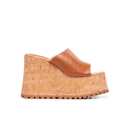 Sandália Feminina Grease - Bege