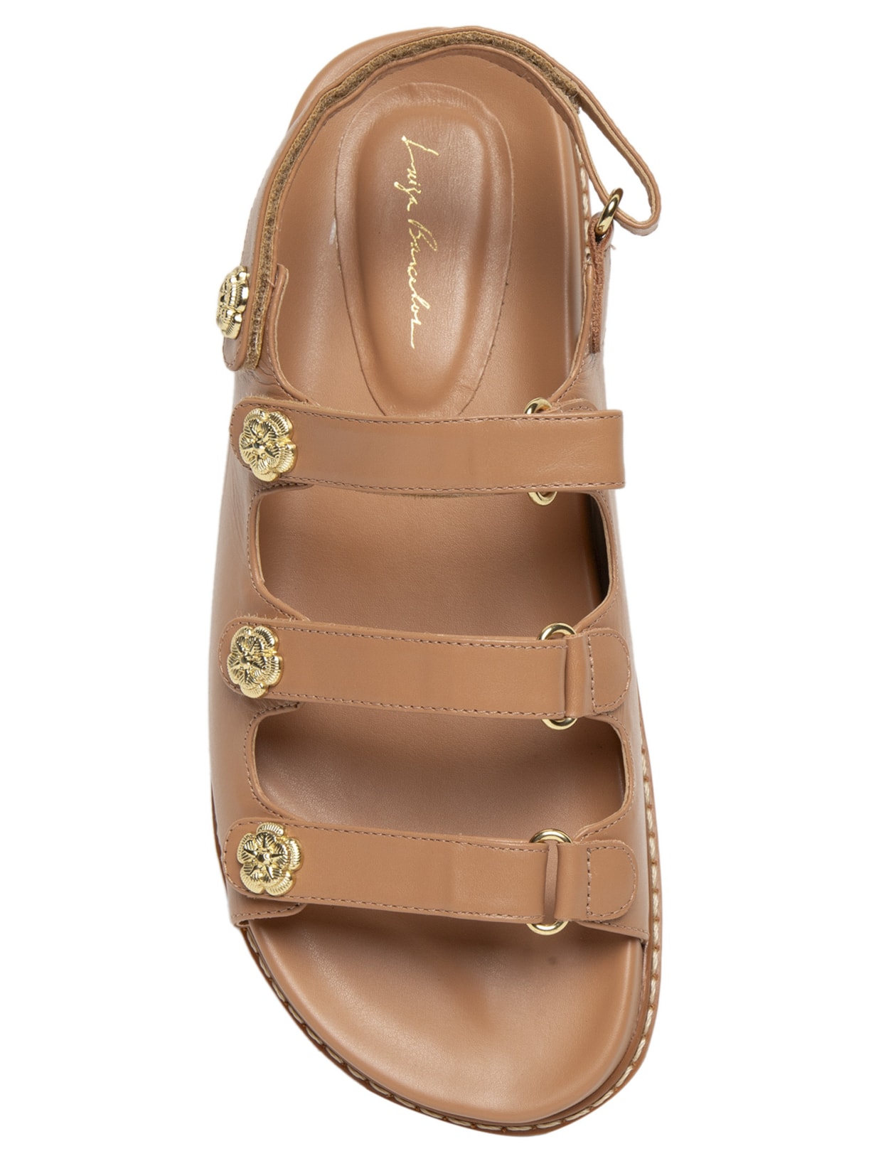 Sandália Feminina Grease Blush Bege Luiza Barcelos