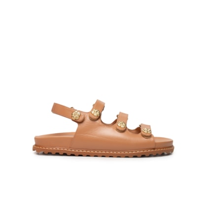 Sandália Feminina Grease Blush - Bege