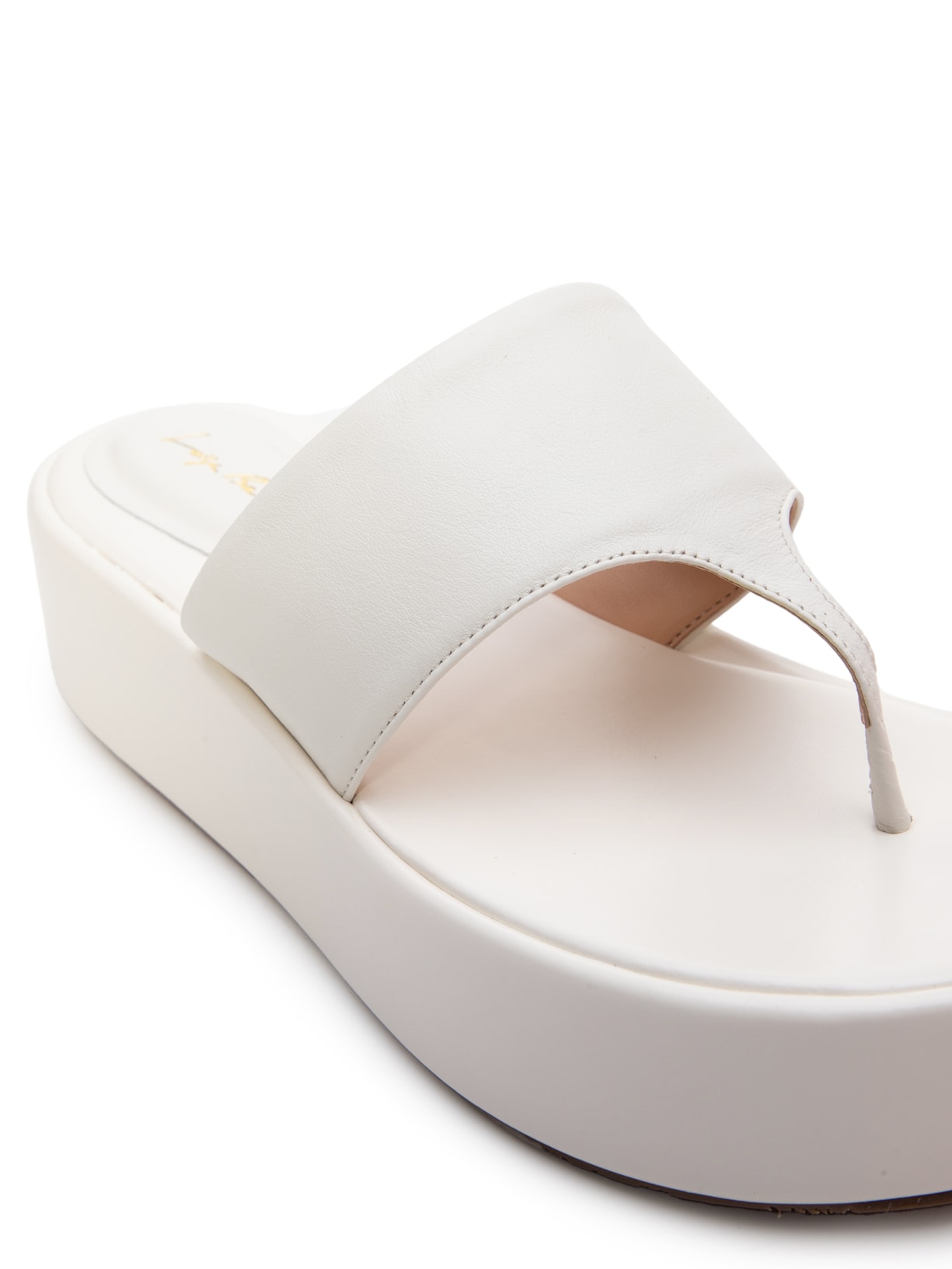 Sandália Feminina Grease Off White Luiza Barcelos