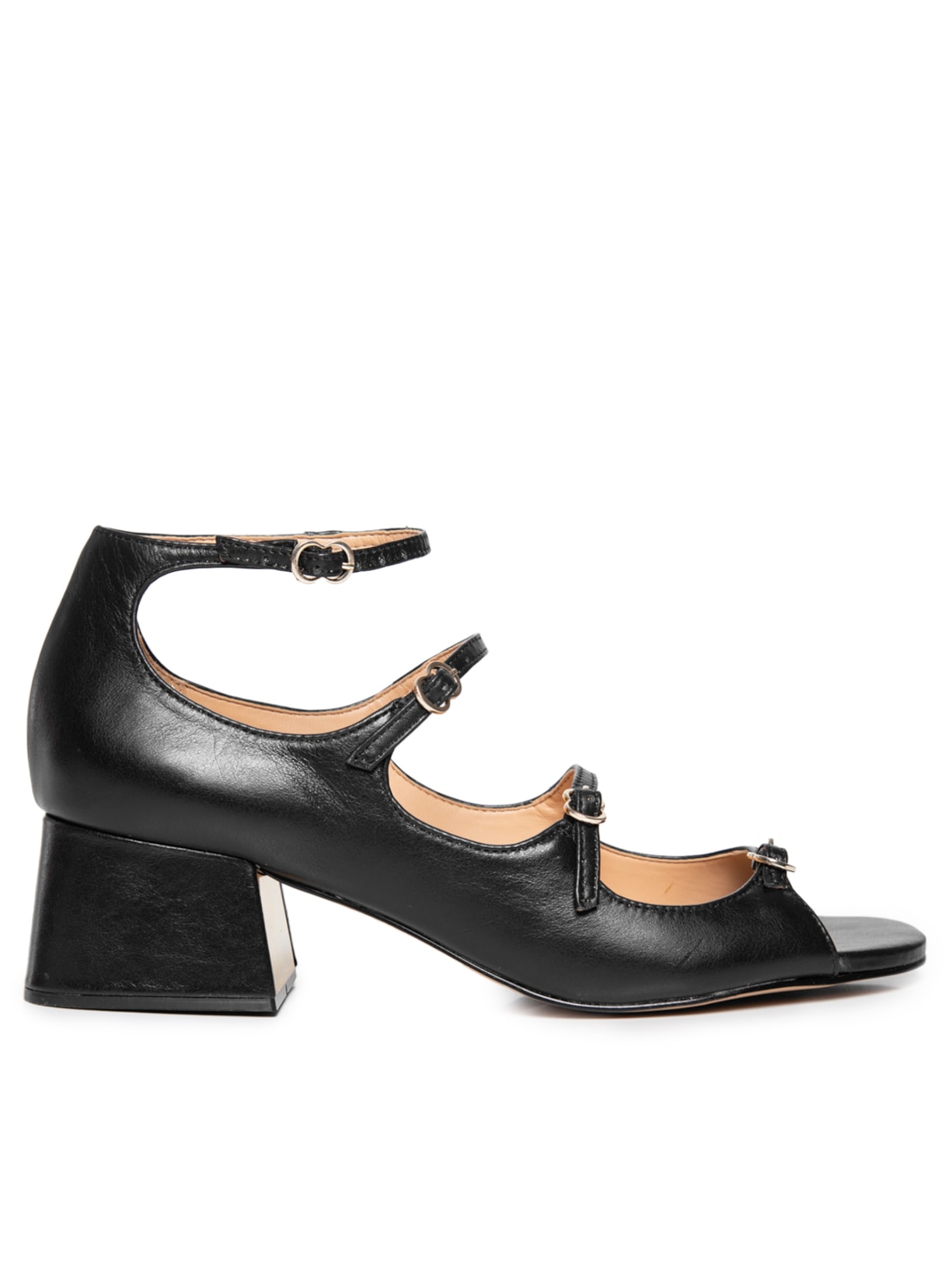 Sandália Feminina Grease - Preto