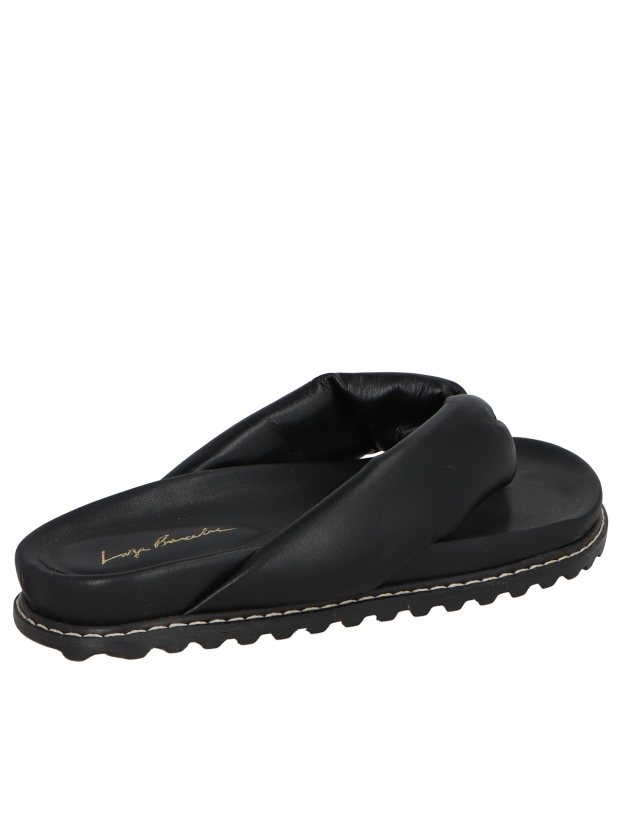 Sandália Feminina Grease Preto Luiza Barcelos