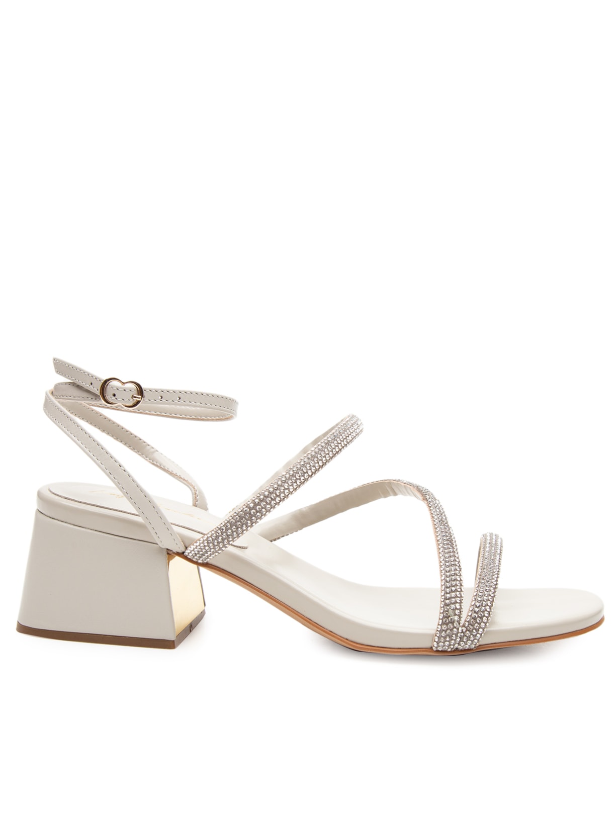 Sandália Feminina Grease Stone - Cinza