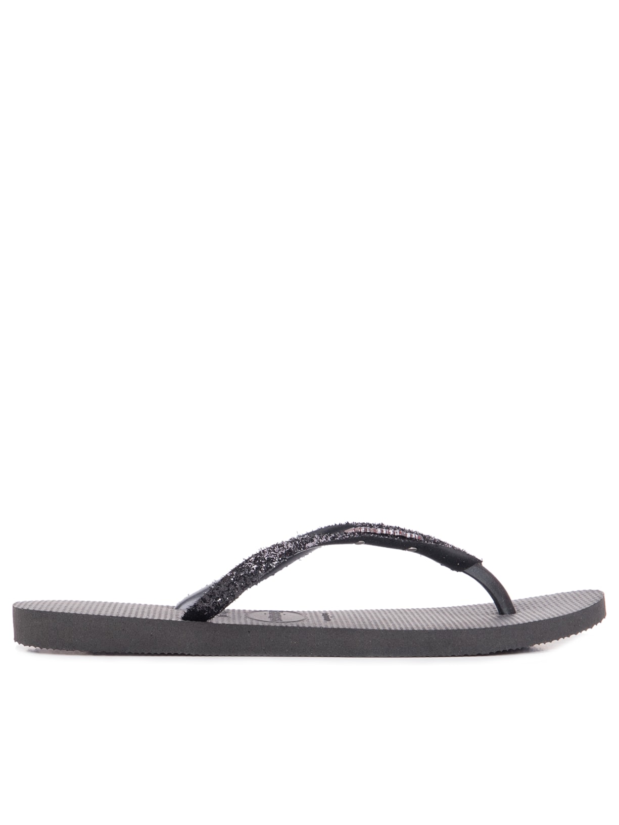 Sandália Feminina Havaianas Slim Glitter Preto Havaianas
