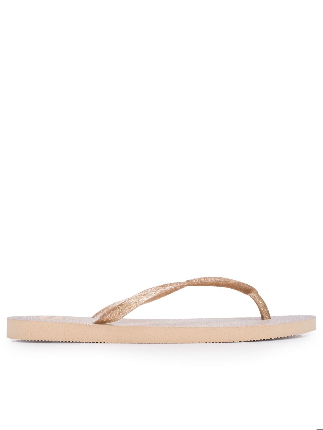 Sandália Feminina Havaianas Slim Gloss - Dourado