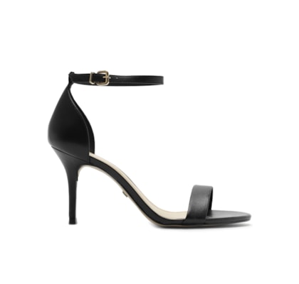 Sandália Feminina Isabelli Salto Médio - Preto