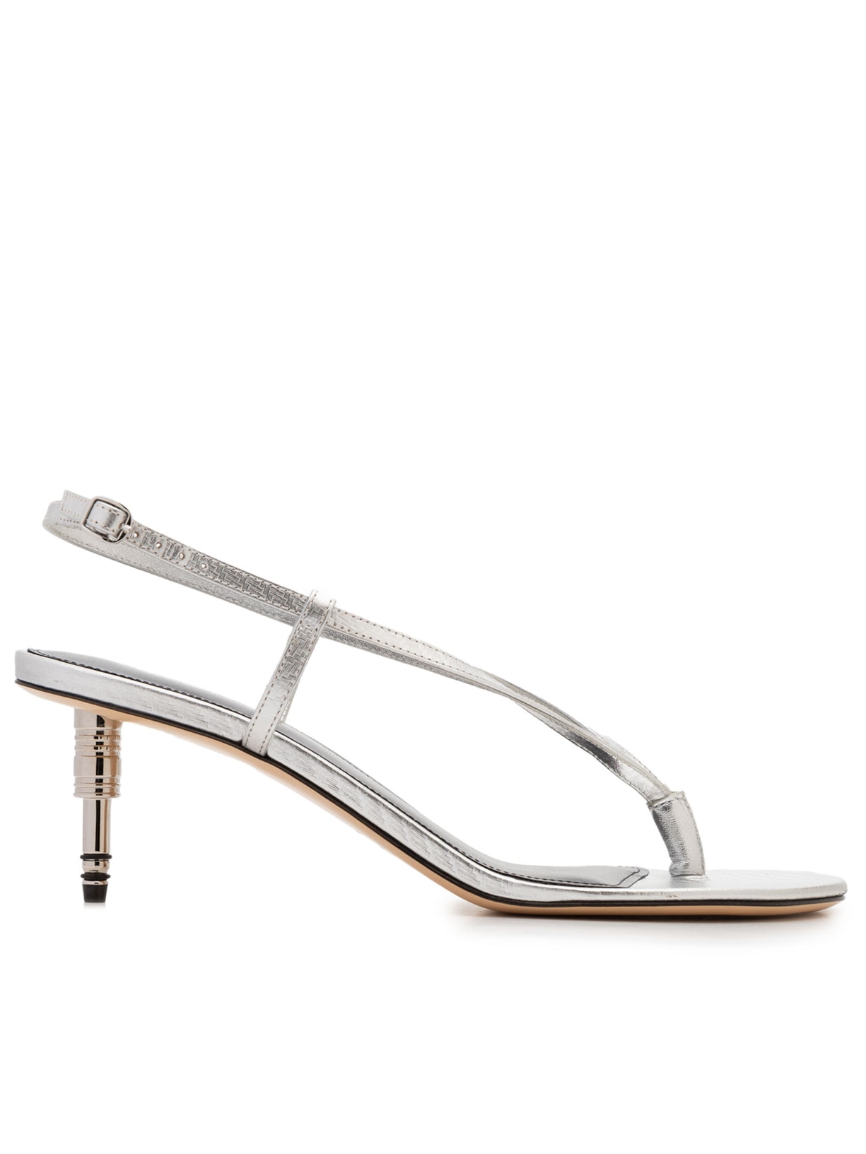 Sandália Feminina Jack Heel - Prata