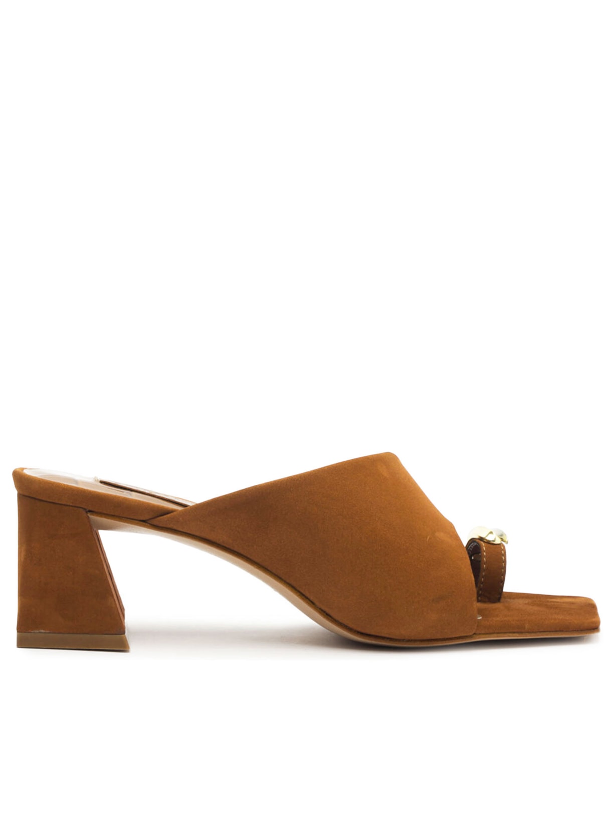 Sandália Feminina Jodie Mid Nobuck - Marrom