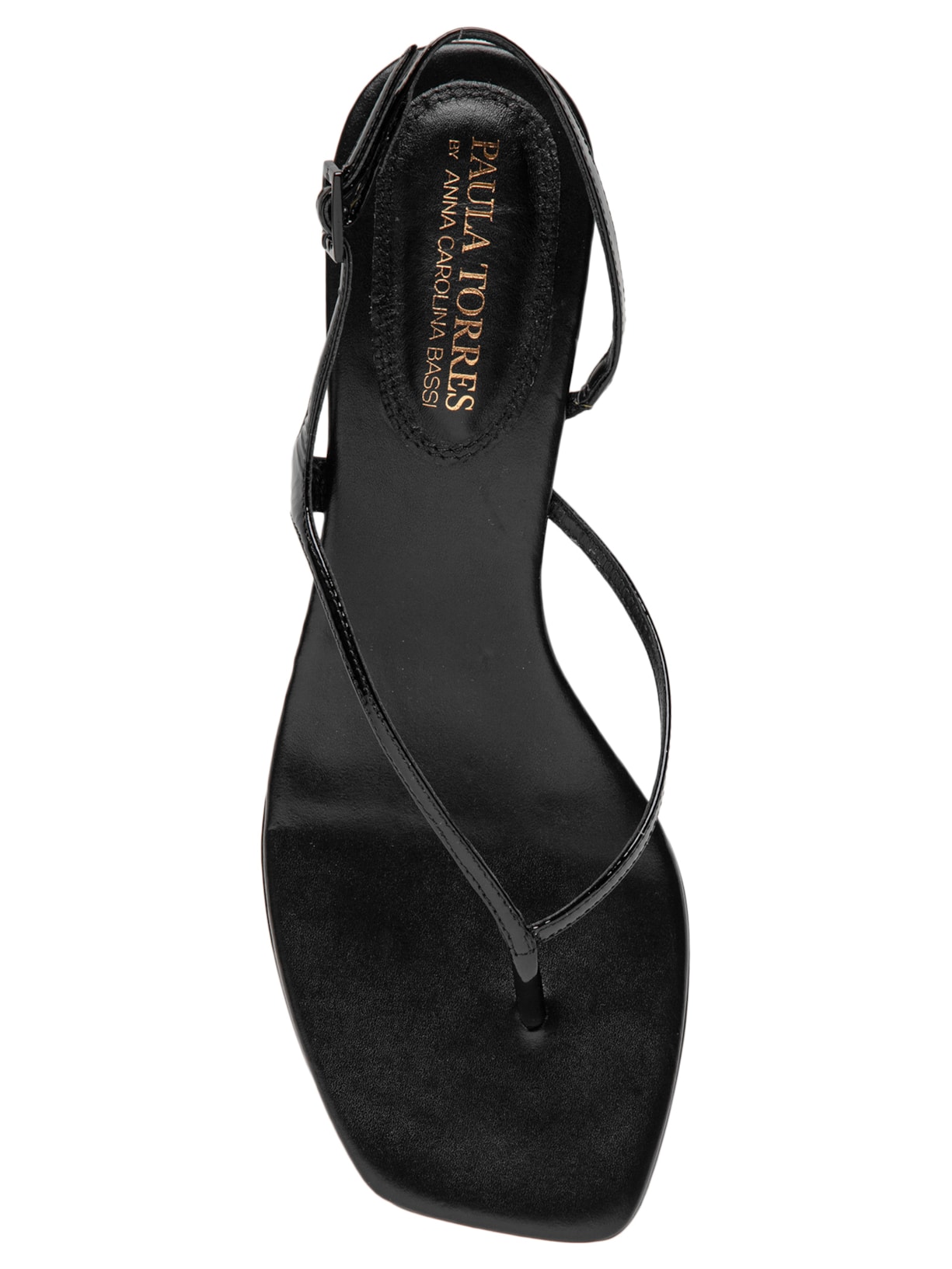 Sandália Feminina Kitty – Preto Paula Torres + Carol Bassi