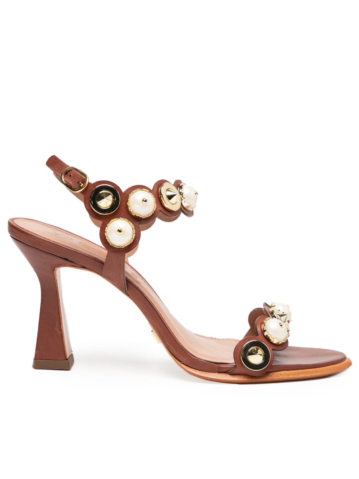 Sandália Feminina Lacy - Marrom