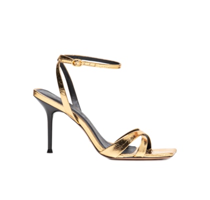 Sandália Feminina Laura - Dourado