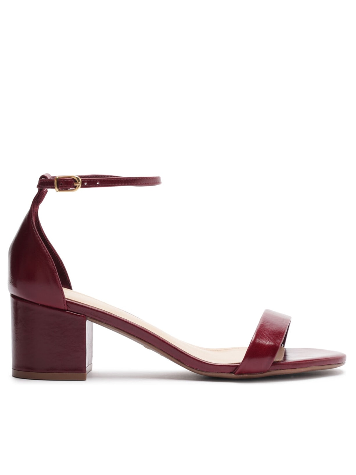 Sandália Feminina Leather - Vinho