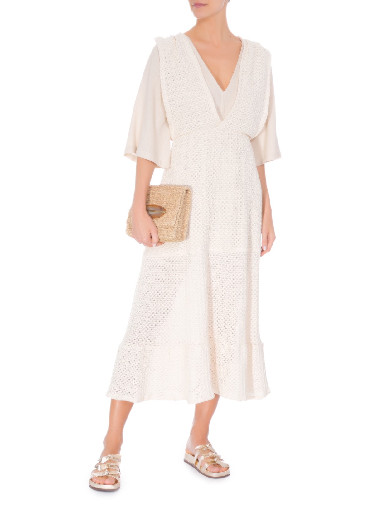 Sandália Feminina Lolita Pool Dourado Alexandre Birman