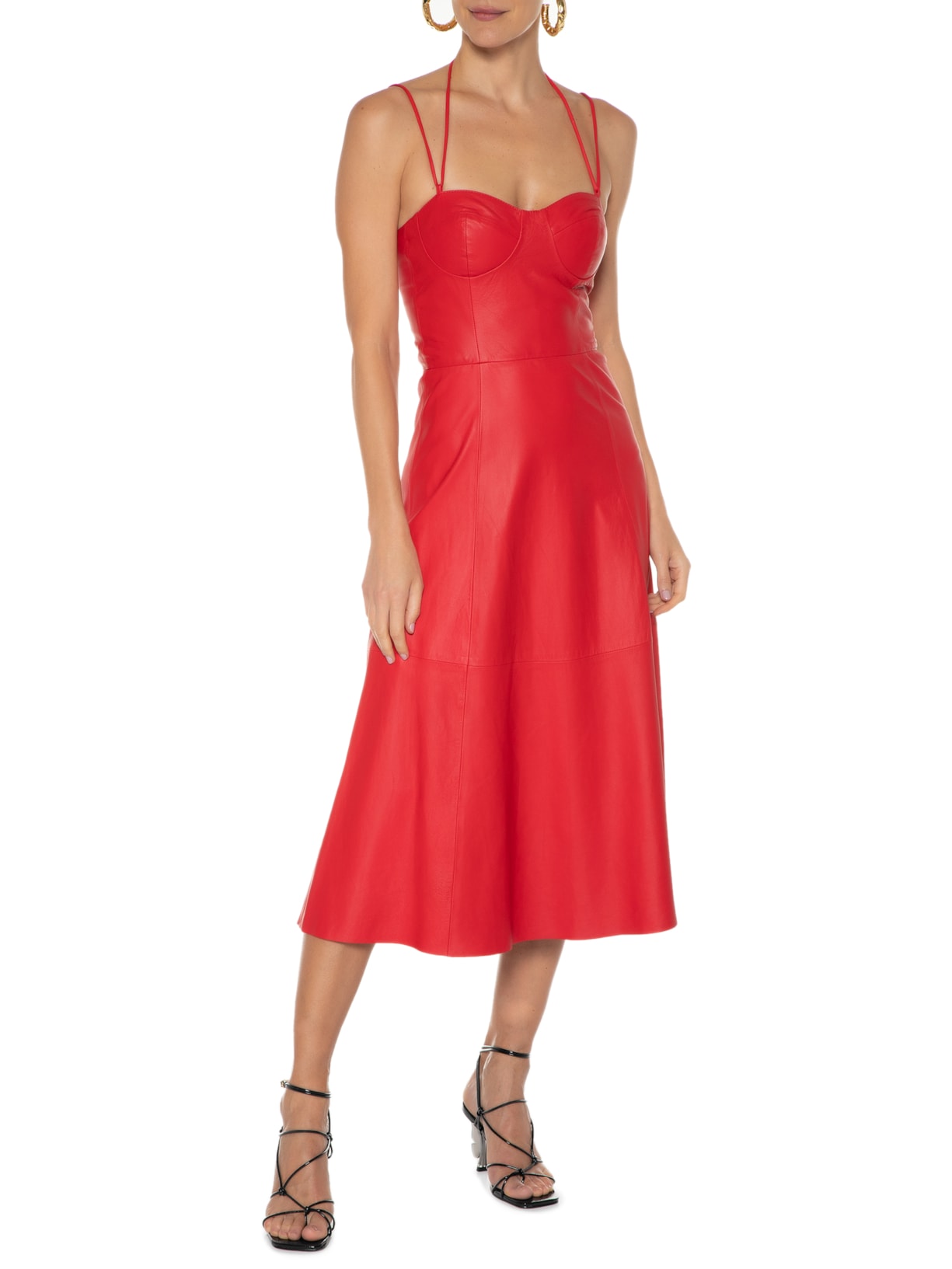 Sandália Feminina Lux Show Preto Luiza Barcelos