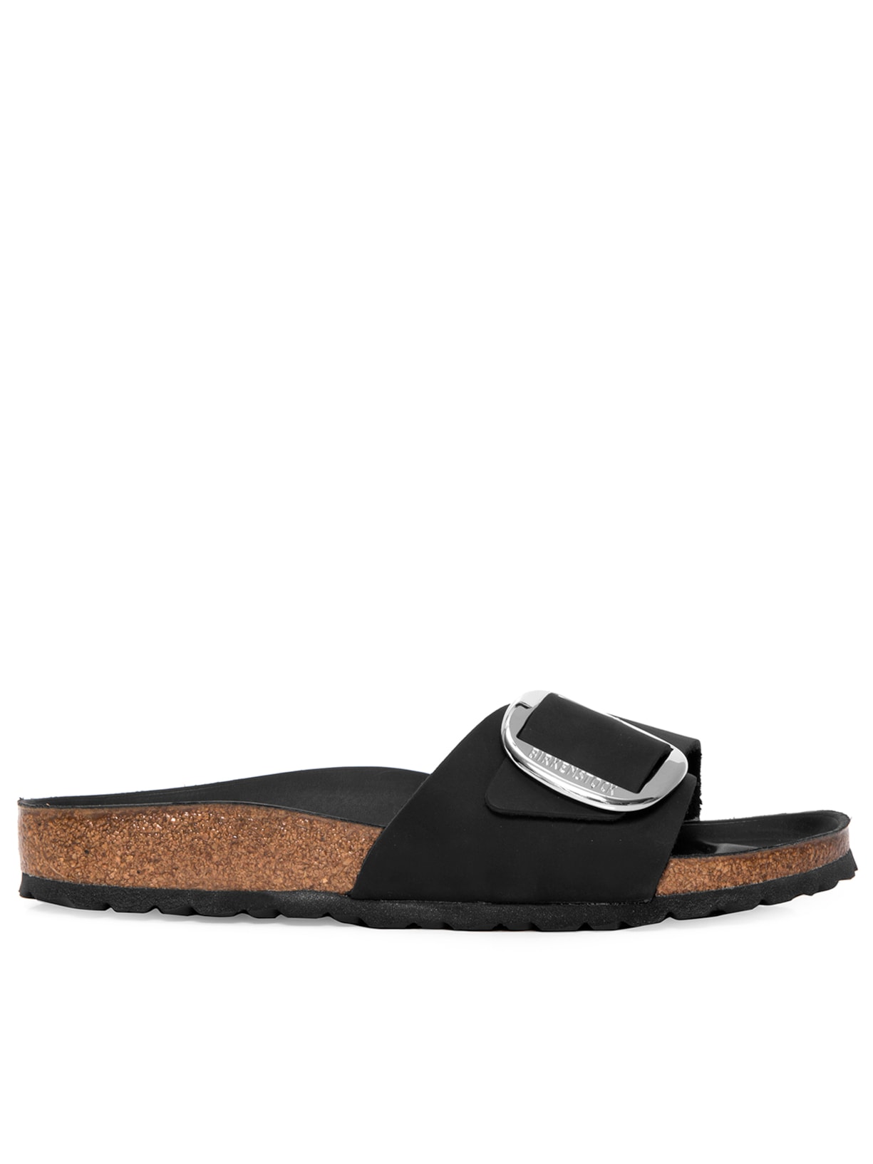 Sandália Feminina Madrid Big Buckle - Preto