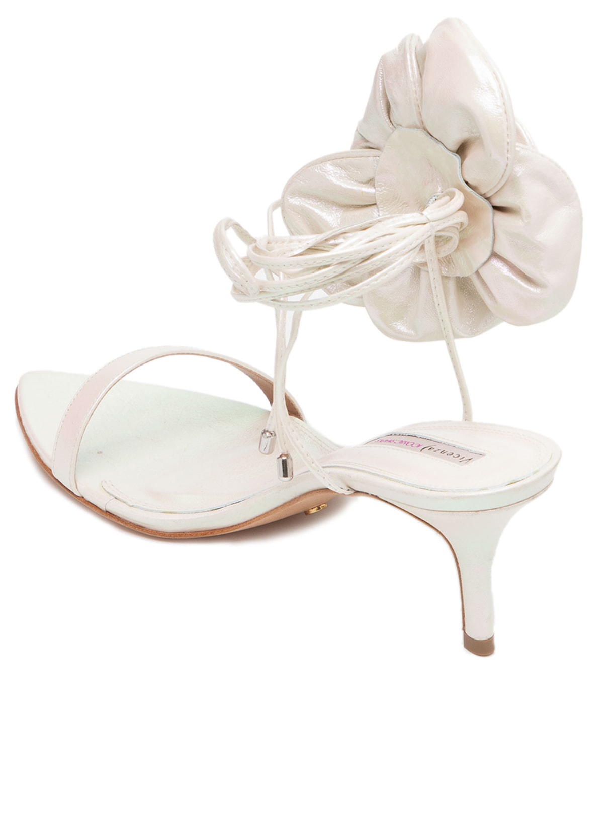 Sandália Feminina Magnólia Off White Vicenza