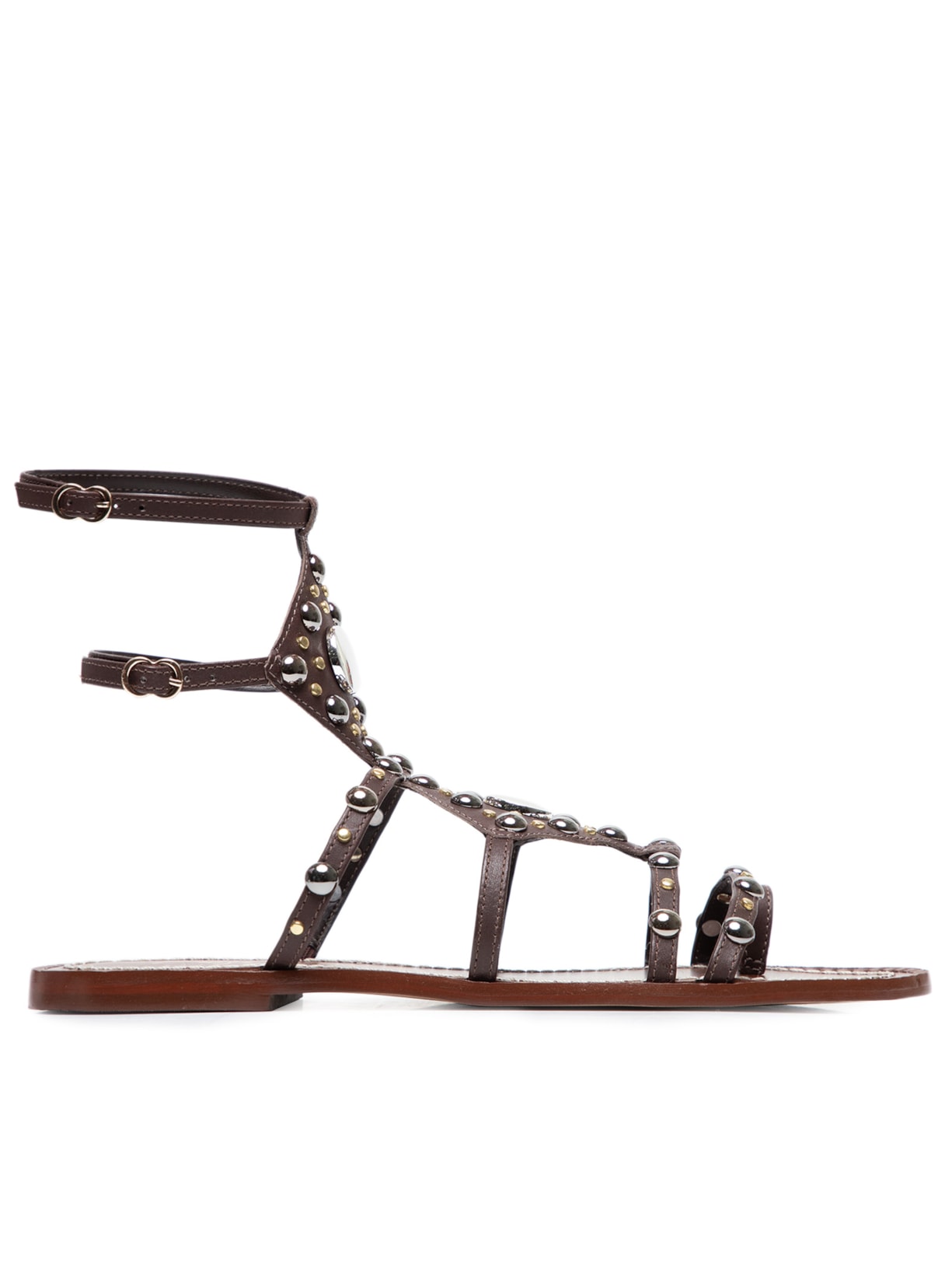 Sandália Feminina Marrocos Coffee - Marrom