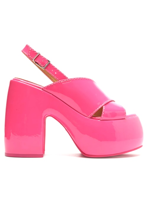 Sandália Feminina Meia Pata Velma - Rosa