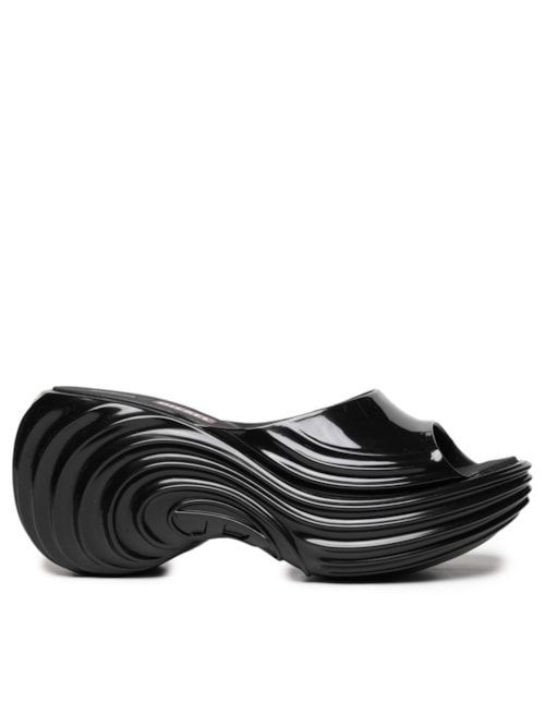 Sandália feminina Melissa Quantum Plataform - Preto