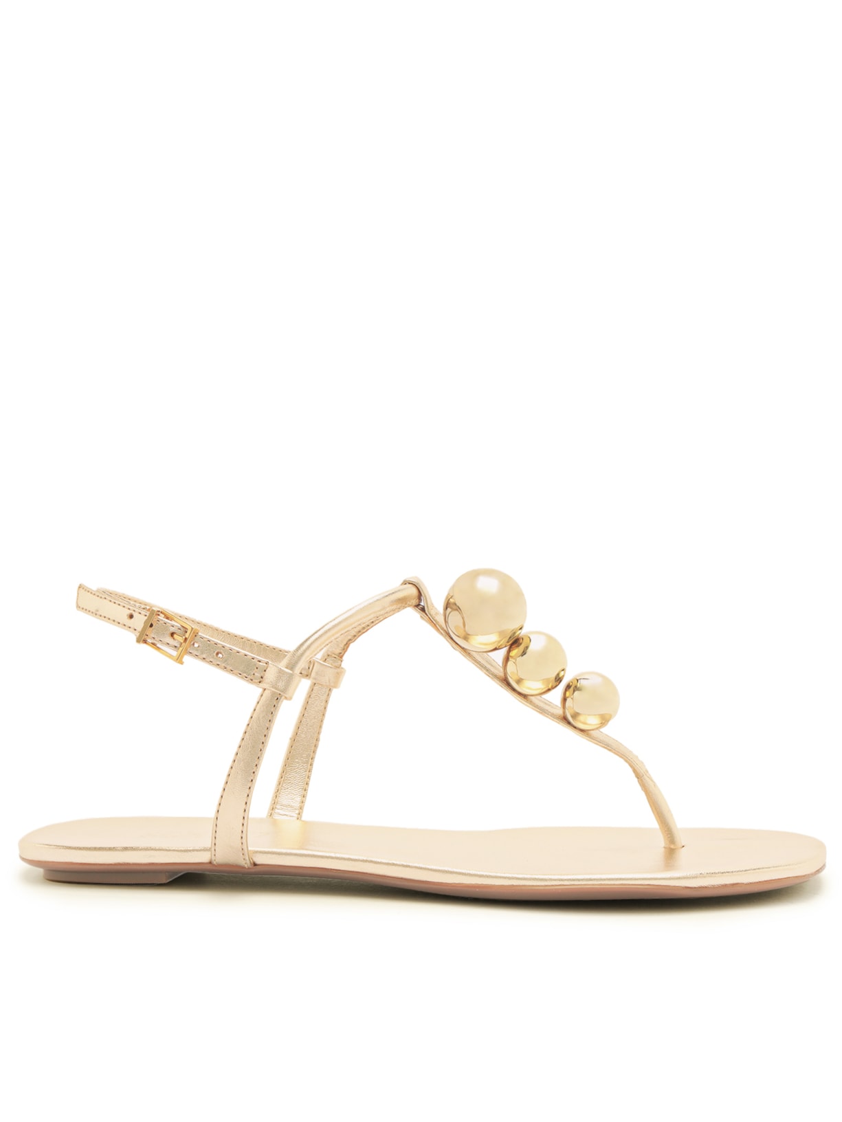 Sandália Feminina Meta Strech Oth Dourado Schutz