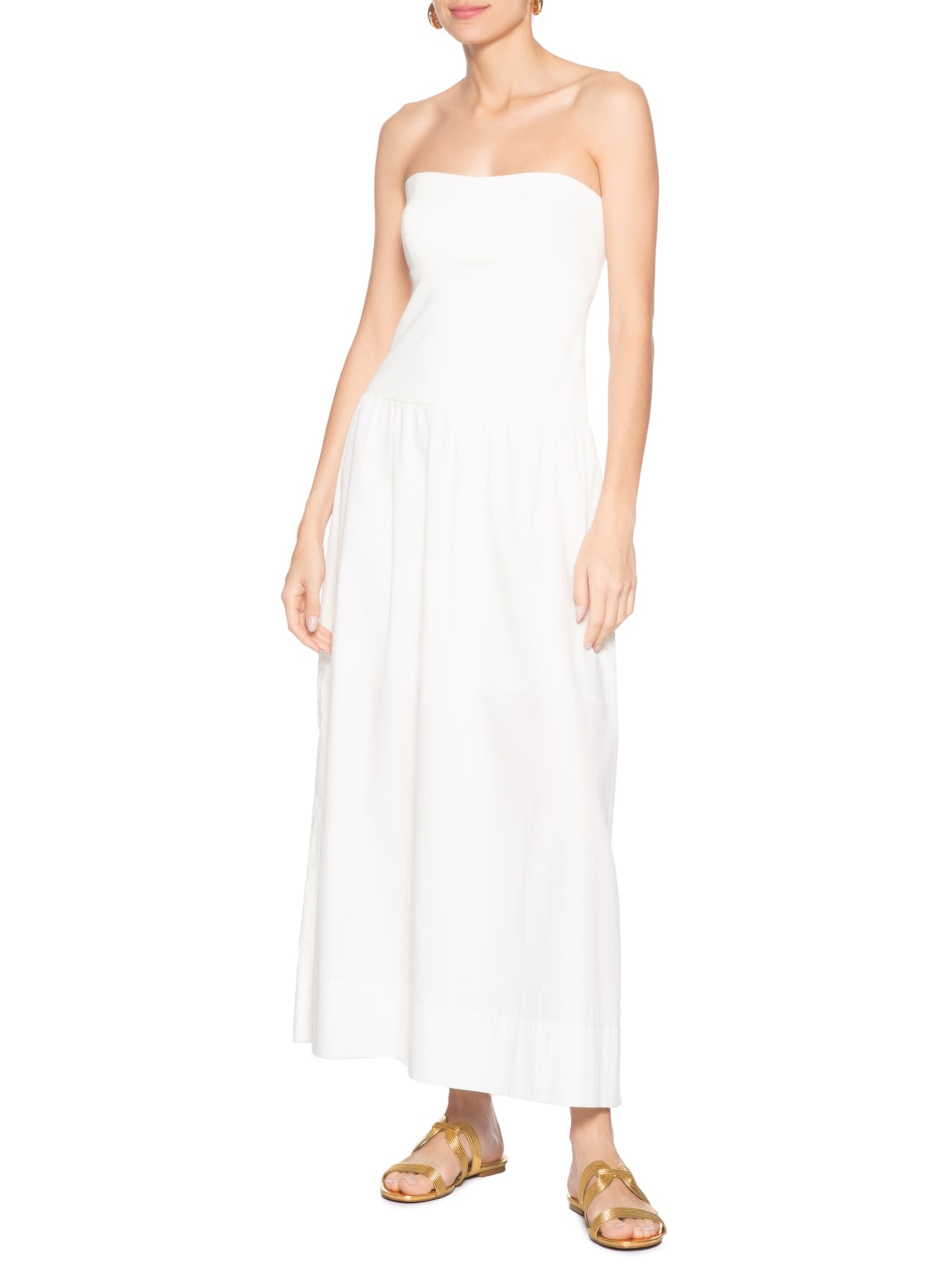 Sandália Feminina Metacolor Dourado Luiza Barcelos