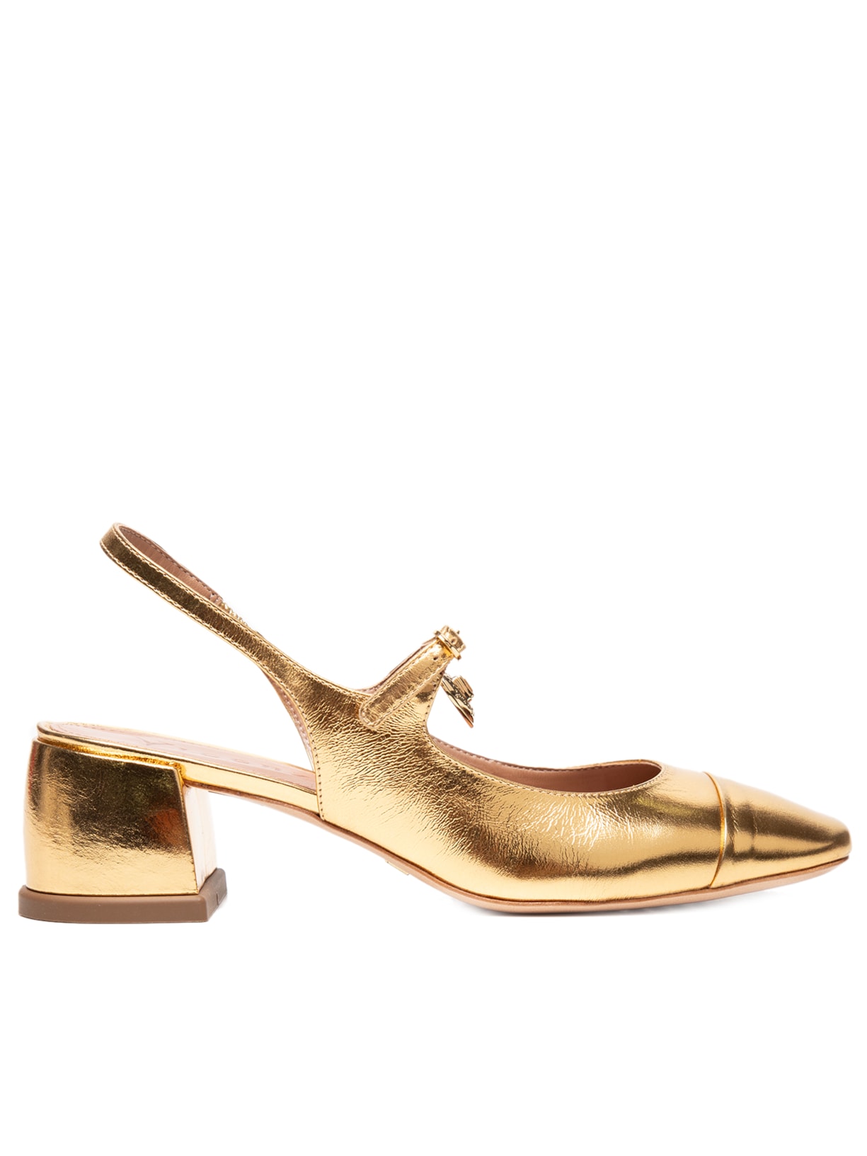 Sandália Feminina Metal Bala - Dourado