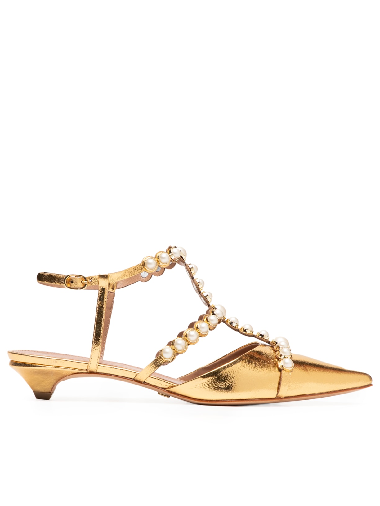 Sandália Feminina Metal Bala - Dourado